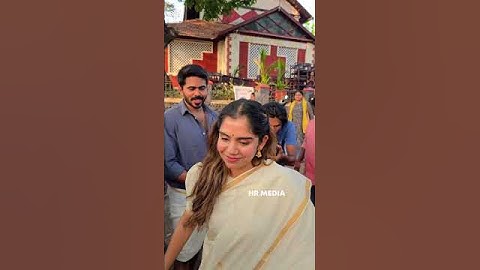 പൈങ്കിളി എന്ന് പ്രിന്റ് ചെയ്ത സാരിയിൽ വന്ന ജിസ്മ 😍😍 #jisma #jismavimal