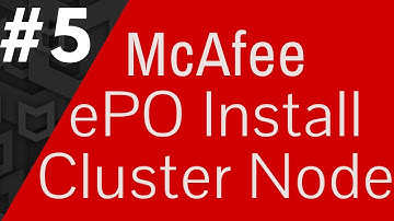 McAfee ePolicy Orchestrator Cluster Installation Part-#5 | McAfee EPO Cluster Server Installation