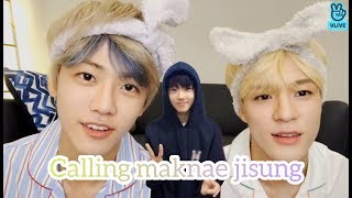 NCT DREAM Jaemin and Jeno Calling Jisung at VLIVE (Sub Indo)
