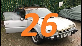 Dotty 1981 Rover SD1 Restoration - Video 26 B-pillar and sill top 1