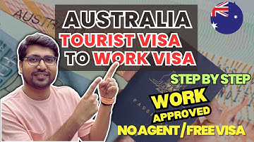 🔥Australia Tourist Visa Convert Work Permit🔥Convert Visit Visa To Work Permit🔥Australia Work Visa