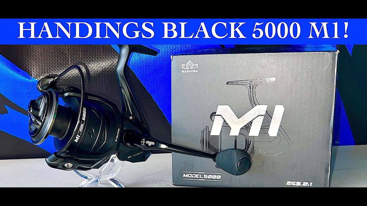 Handing's NEW Black 5000 M1 Reel! Spooled & Reviewed! 