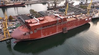 Big Shipbuilding Project | Huge new Ferry in over 30 Years in Poland | Remontowa Shipyard Gdansk by inselvideo 3,682 views 4 months ago 35 seconds