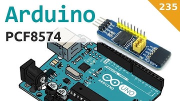 Collegare un PCF8574 (port expander I2C) ad Arduino - Video 235
