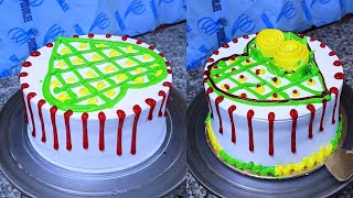 Vanilla cake | vanilla cake decorating ideas for birthday cake | HOW TO MAKE VANILLA CAKE