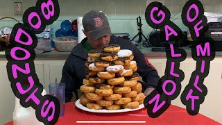 Huge 80 Donut Challenge|16,000+ Calories