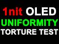 OLED Uniformity Torture Test - 1nit Panning Shot HDR10 Dolby Vision - Dirty Screen Effect