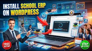 How to Install School ERP on WordPress | School Management System Setup (FREE) Step by Step