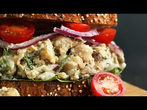 Chickpea Sunflower Sandwich | Minimalist Baker Recipes