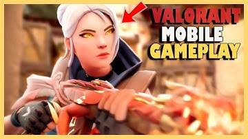 VALORANT MOBILE - 5 v 5 VALORANT MOBILE GAMEPLAY (Android/iOS)