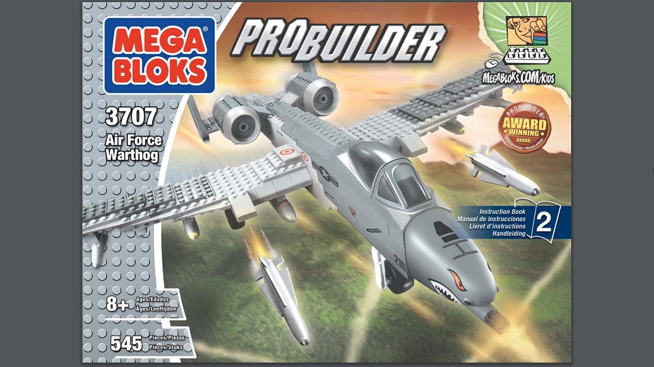 Air Force Warthog Instructions Probuilder Bauanleitung 3707 Air Force Warthog Instructions Probuilder Bauanleitung 3707