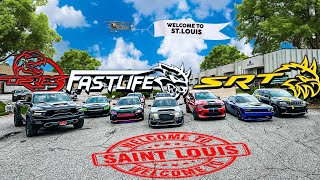 13 HELLCATS TERR0RIZE THE STREETS OF SAINT LOUIS...