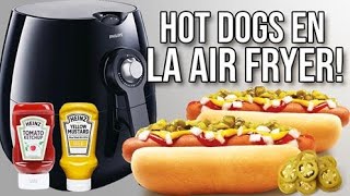 Cómo hacer Hot Dogs estilo coreano en una freidora de aire, de forma rápida  y fácil