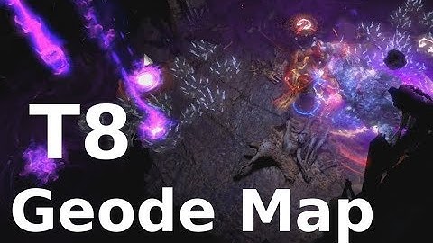 PathOfExile 3.1 | T8 Geode Map