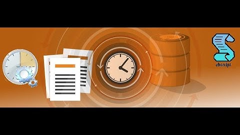 Run a schedule for a  vbs file using Task Scheduler on Windows 10