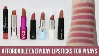 MY FAVORITE AFFORDABLE EVERYDAY LIPSTICKS | PINAY SKIN / PHILIPPINES | Kenny Manalad screenshot 5