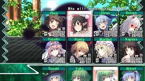 Labyrinth of Touhou Draft Run - vs Rumia