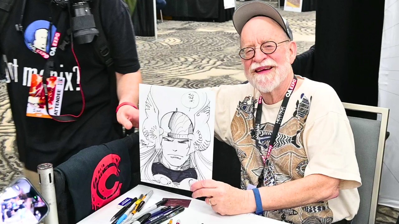 Comic Book Legends Create Mind Blowing Original Art for Die Hard Fans at OAX 2026 | Walt Simonson