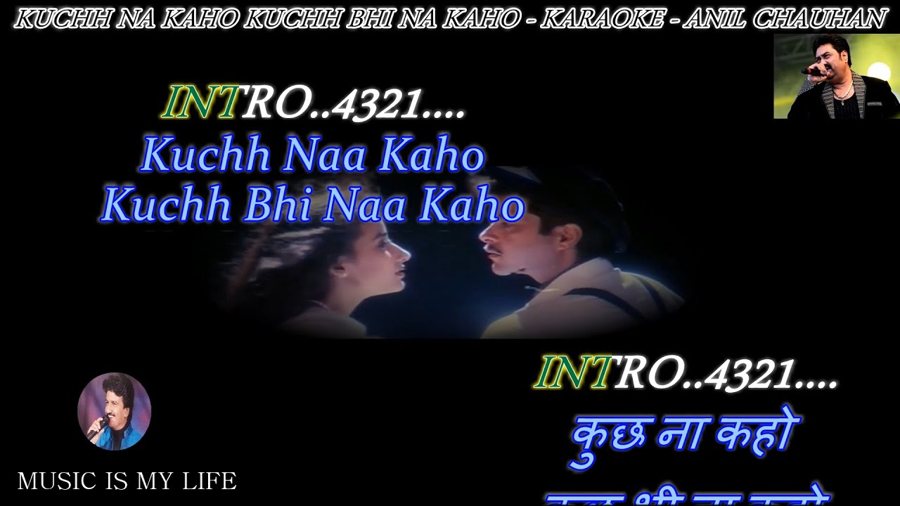 Kuch Na Kaho Karaoke With Scrolling Lyrics Eng   