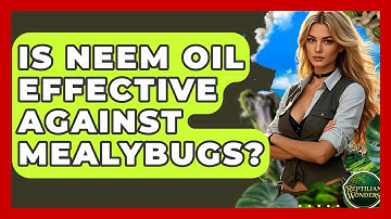 Is Neem Oil Effective Against Mealybugs? - Reptilian Wonders