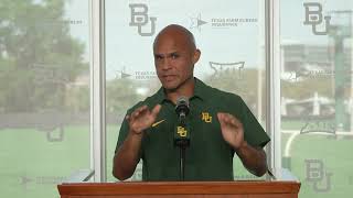 Baylor Football: Weekly Press Conference with Dave Aranda | September 21, 2026