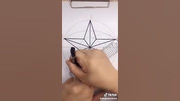 Hướng dẫn vẽ ngôi sao 5 cánh