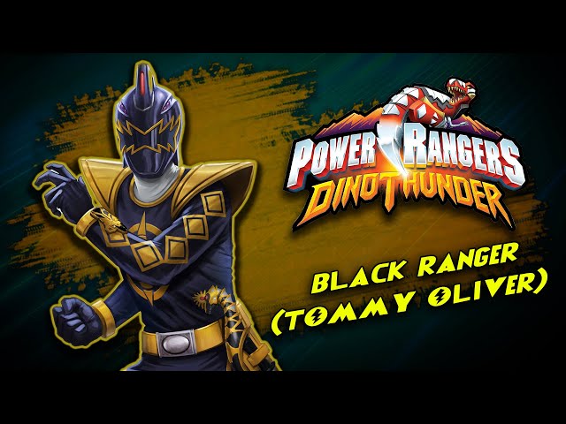 Power Rangers Dino Thunder Black Ranger Power Rangers Legacy 6 Inch