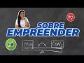 VANTAGENS x DESVANTAGENS | O que eu descobri na prática sobre empreender! #materialdeconstrução