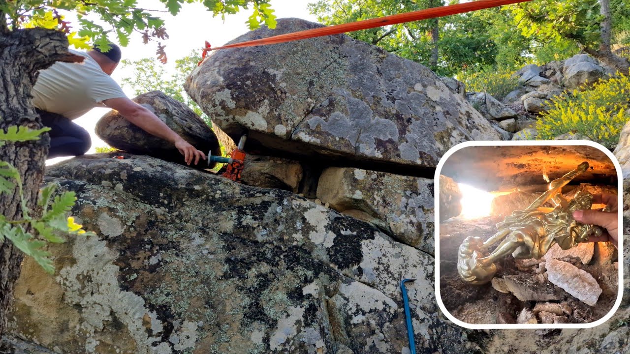 Мне было трудно открыть сокровищницу, накрытую крышкой из 7-8-тонного камня!!! Джек, помоги