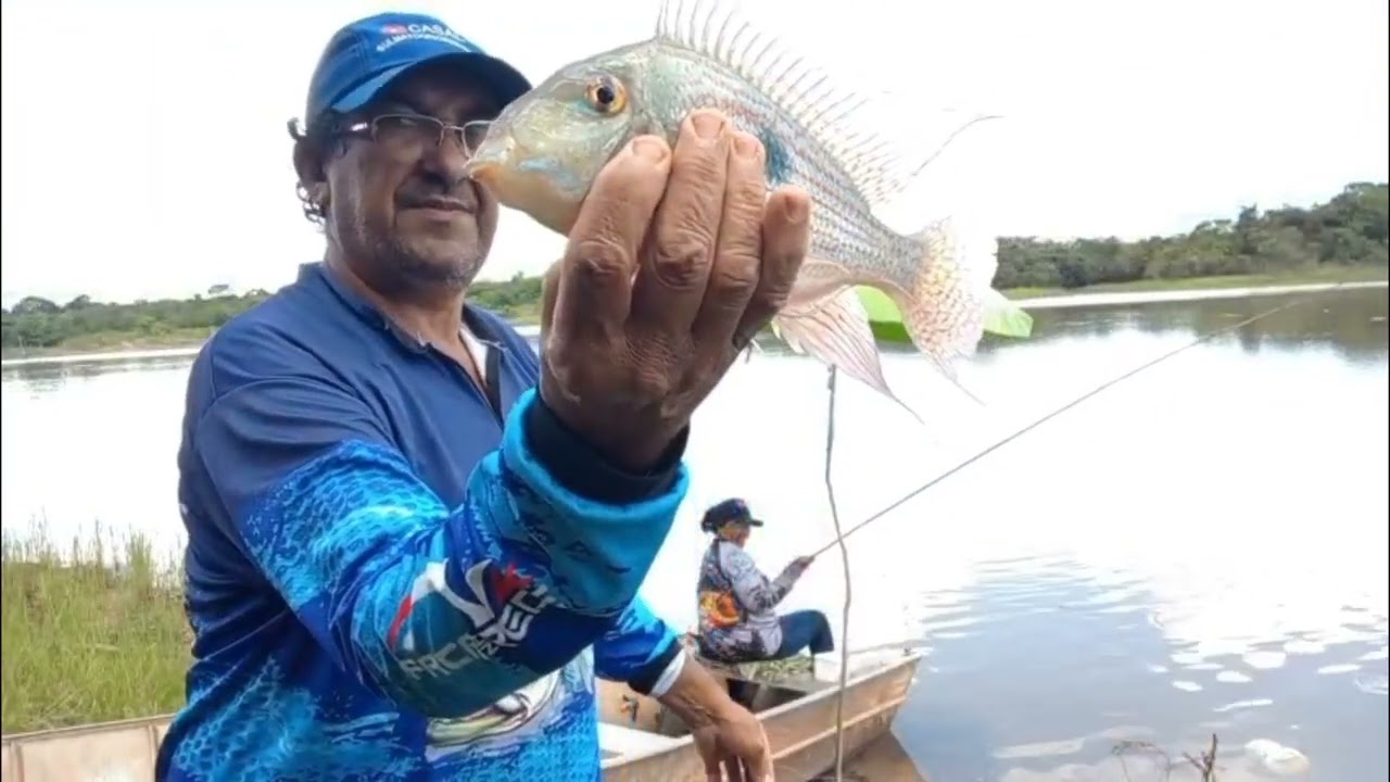 Pescaria boa demais!!!! Tucunaré amarelão!!!