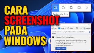 Cara Screenshot / Snipping tool di windows 10 tanpa aplikasi