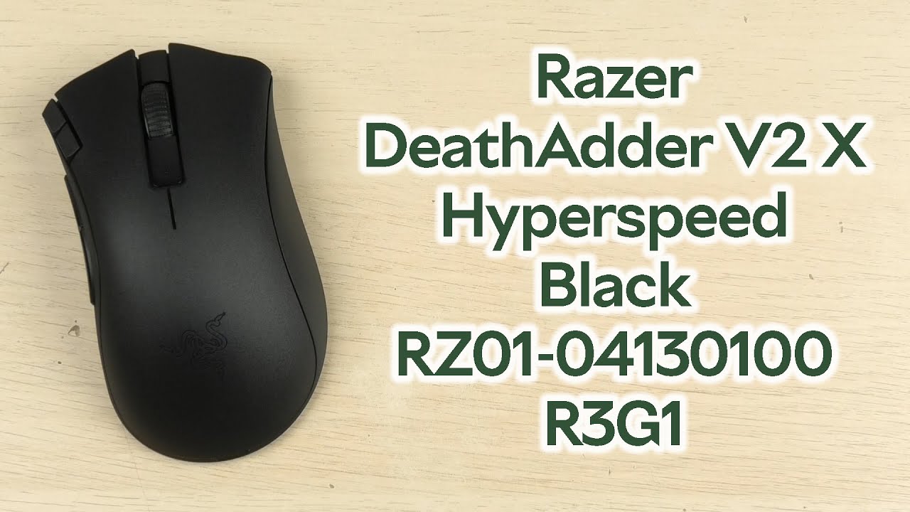 Миша Razer DeathAdder V2 X Hyperspeed Black (RZ01-04130100-R3G1
