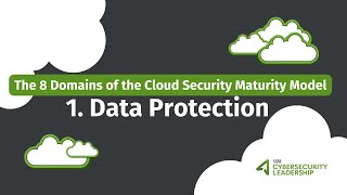 Data Protection | The 8 Domains of the Cloud Security Maturity Model | Part 1