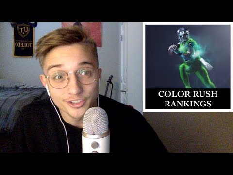 Ranking NFL Color Rush Uniforms ASMR
