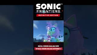 Play as Tails, Knuckles, and Amy in Sonic Frontiers Definitive Edition!