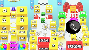Save the jelly run 2048 android game all max levels