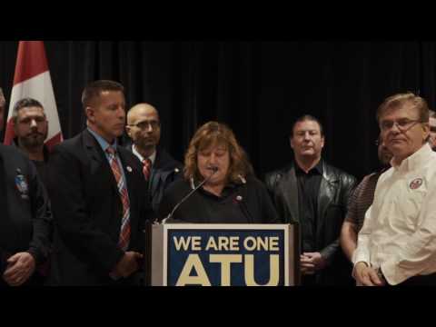 ATU Locals across Canada Unite in Solidarity with Local 113