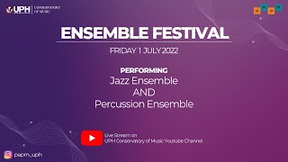 ENSEMBLE FESTIVAL - PERCUSSION & JAZZ ENSEMBLE
ENSEMBLE FESTIVAL - PERCUSSION & JAZZ ENSEMBLE ENSEMBLE FESTIVAL - PERCUSSION & JAZZ ENSEMBLE