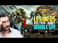 Les informations phase 3  pve pvp runes double specialisation 
