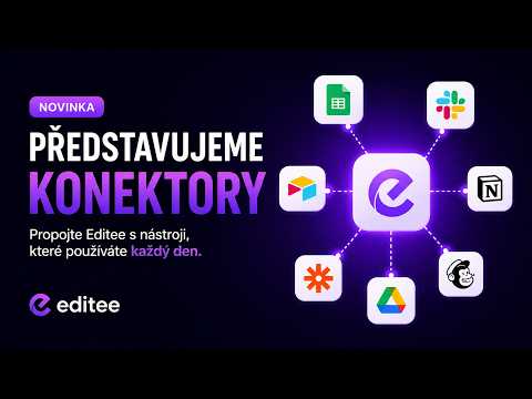 AI teď pracuje s vašimi nástroji | 1000+ integrací v Editee thumbnail