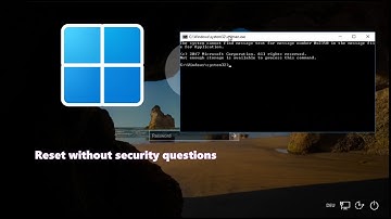 Forcefully Reseting Windows Password without Security Questions