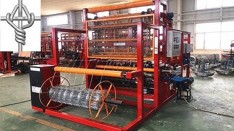Automatic fixed Knot Fence Machine