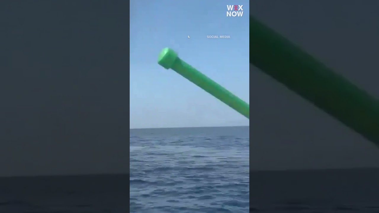 Tanker hit in the Strait of Hormuz area.