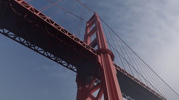 Golden Gate Bridge 3D Model - Part1