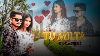 Tu Milta Hai To Mushkurata Hoon || Cute Love Story ||  RISHABH  || Shifa ||