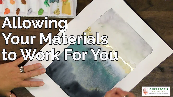 Cheap Joe's 2 Minute Art Tips - Allowing Your Materials to Work for You
