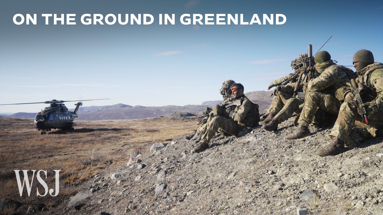 Inside the Largest Greenland Defense Exercise Ever Conducted by the Danish Military | WSJ