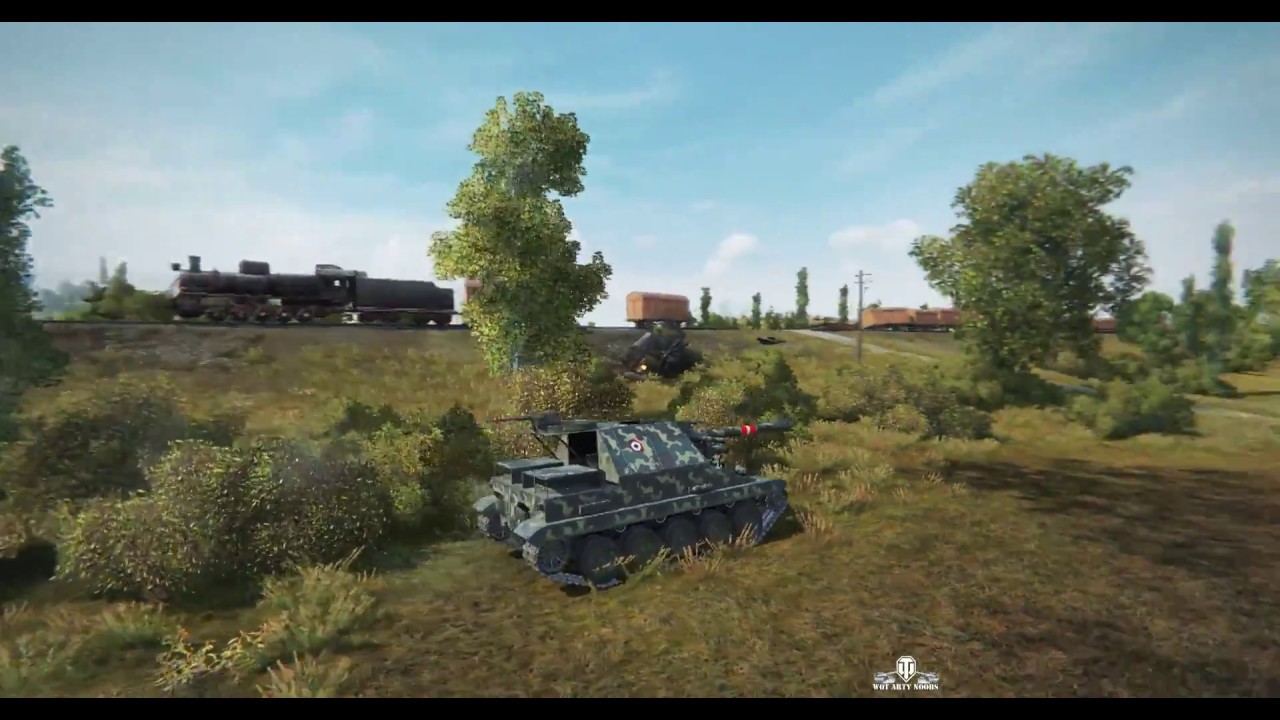 snapshot tradução Lorraine 155 mle.50 - General Disturbance Pops A Turret.