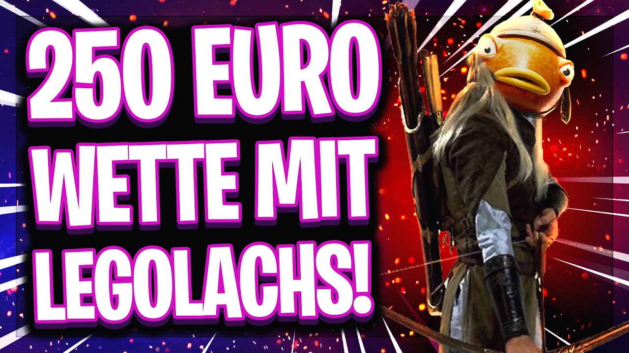😱💶250€ WETTE AUF LEGOLACHS! | Gewinne ich die Solo vs Duos Runde?!