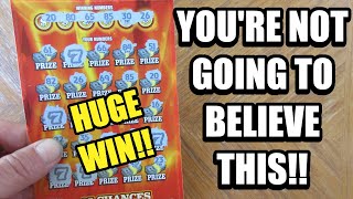 HUGE WIN! My BIGGEST WIN EVER By Far On This Lottery Ticket Scratch Off!!